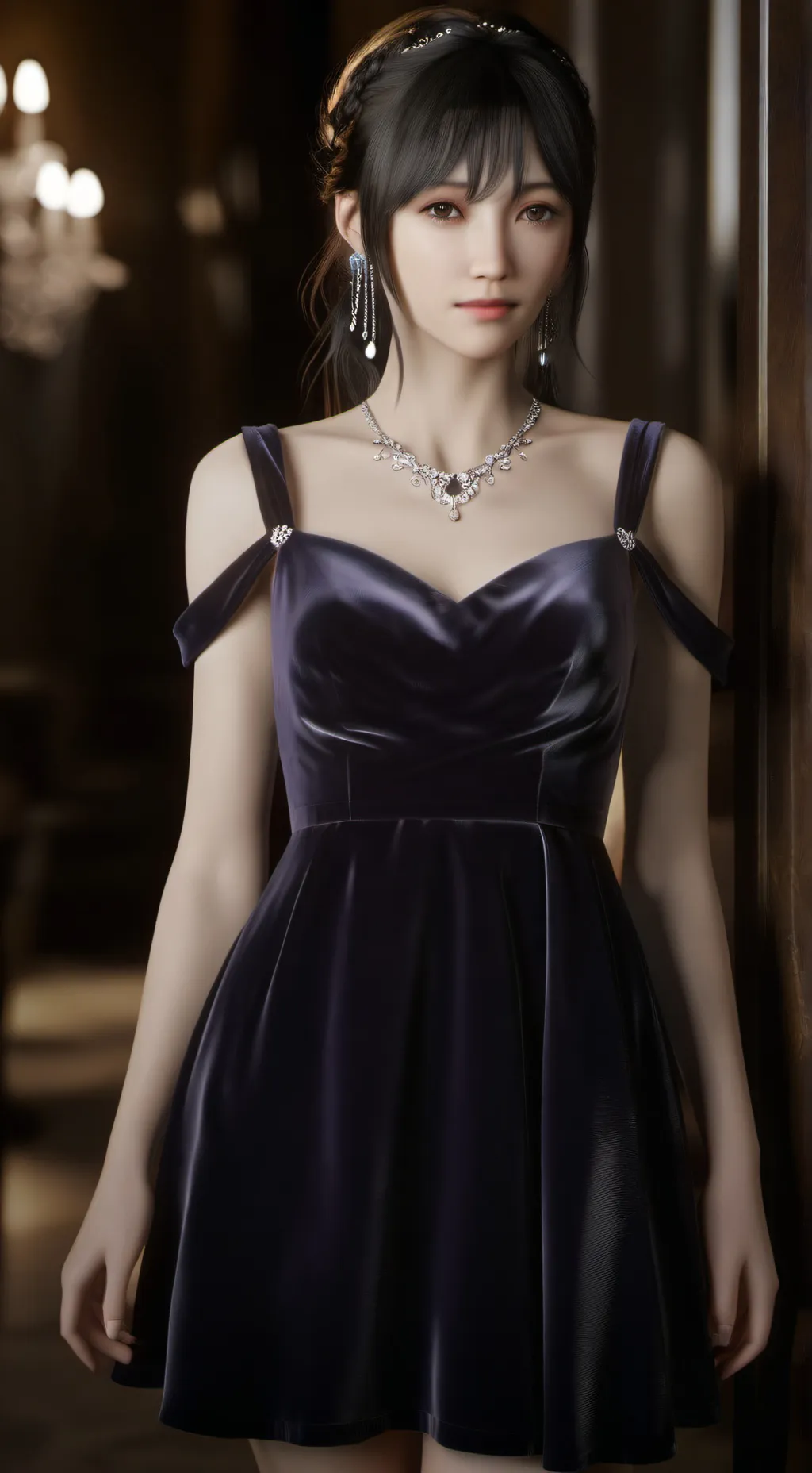 ai character: queen background