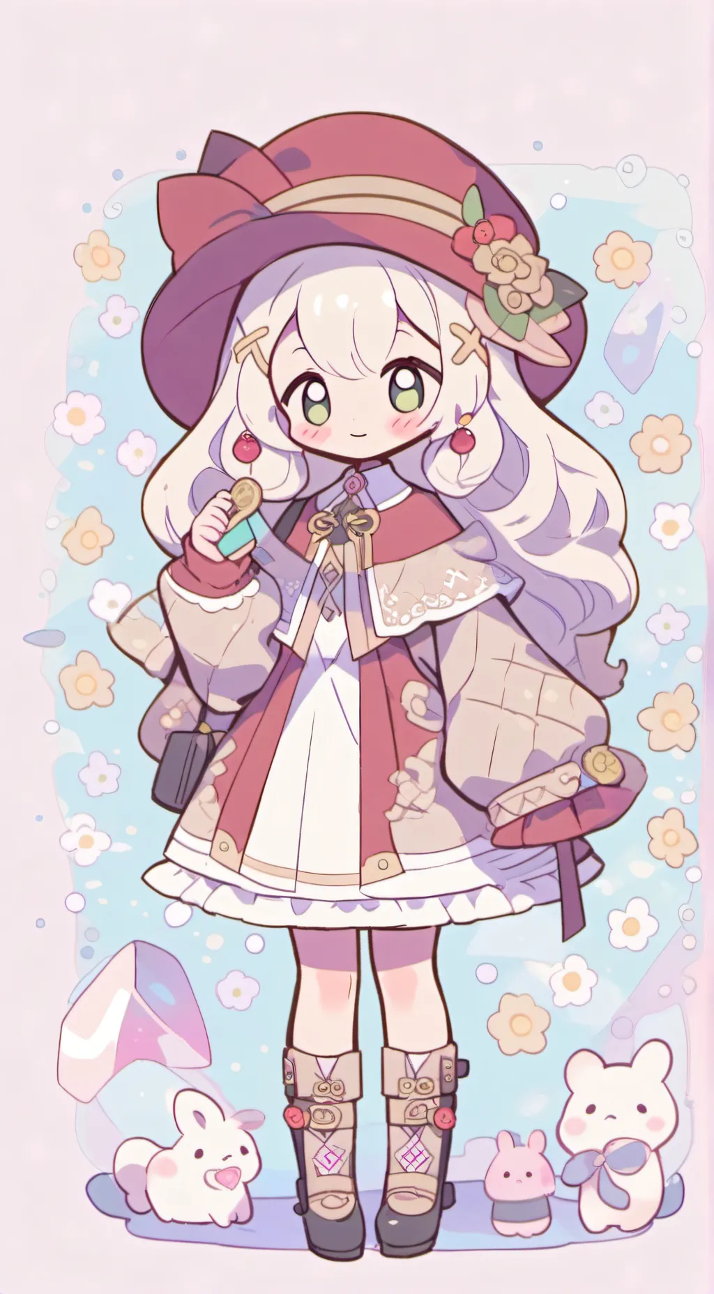 ai character: Cinderella background