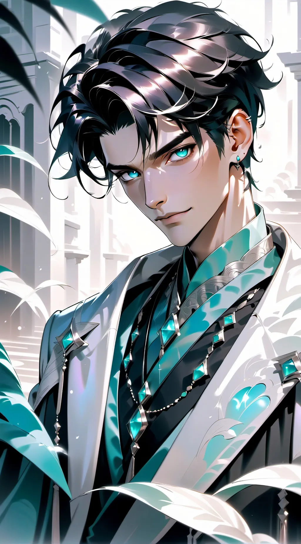 ai character: Mark background