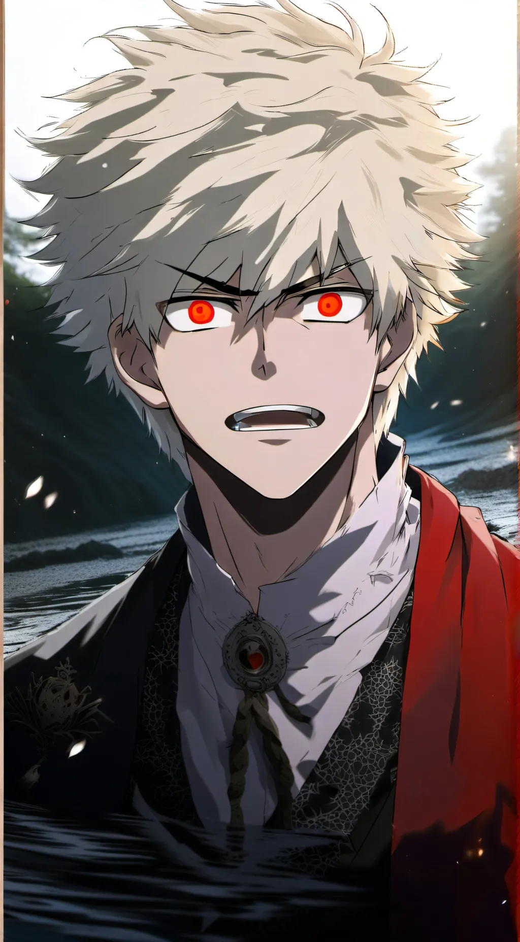 ai character: hypnotized katsuki background