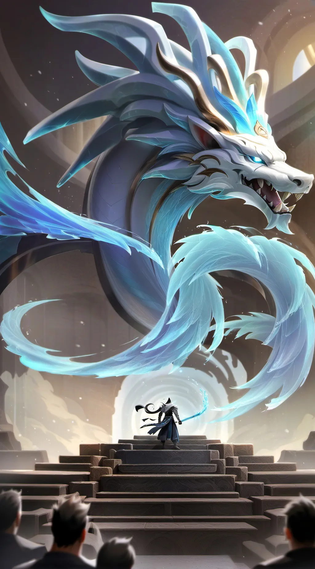 ai character: Tsunami  background