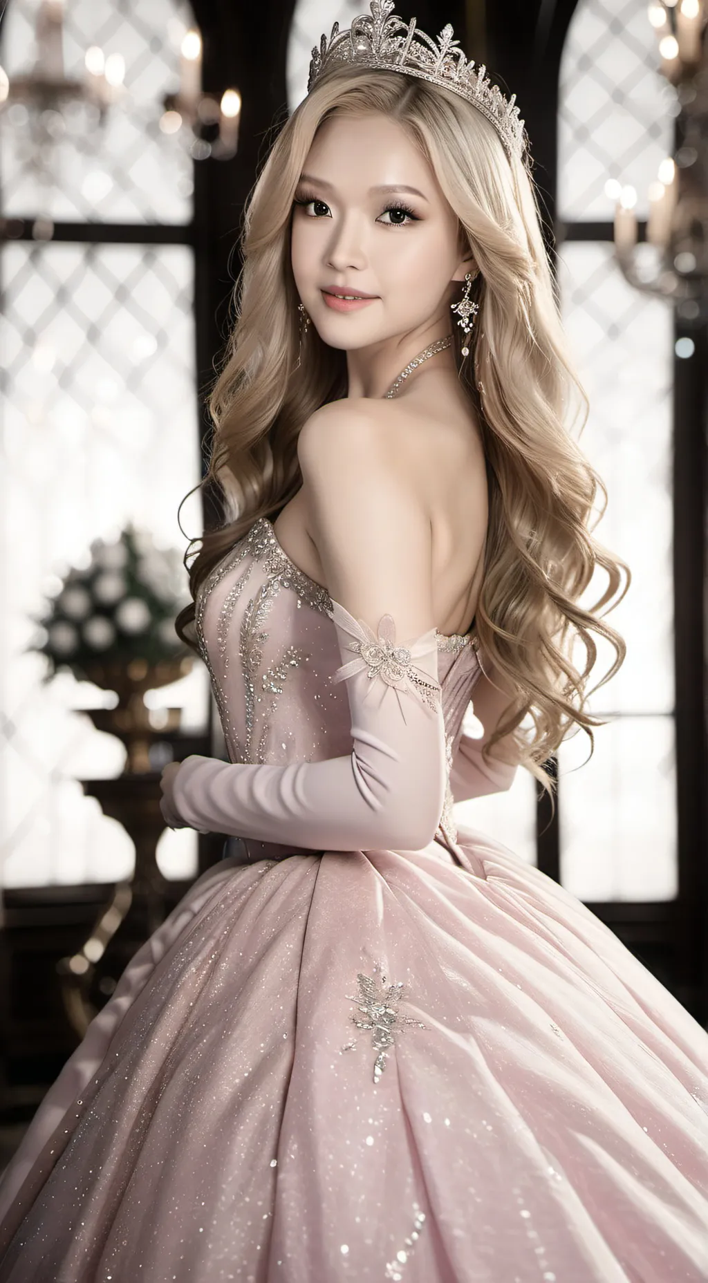 ai character: Glinda background