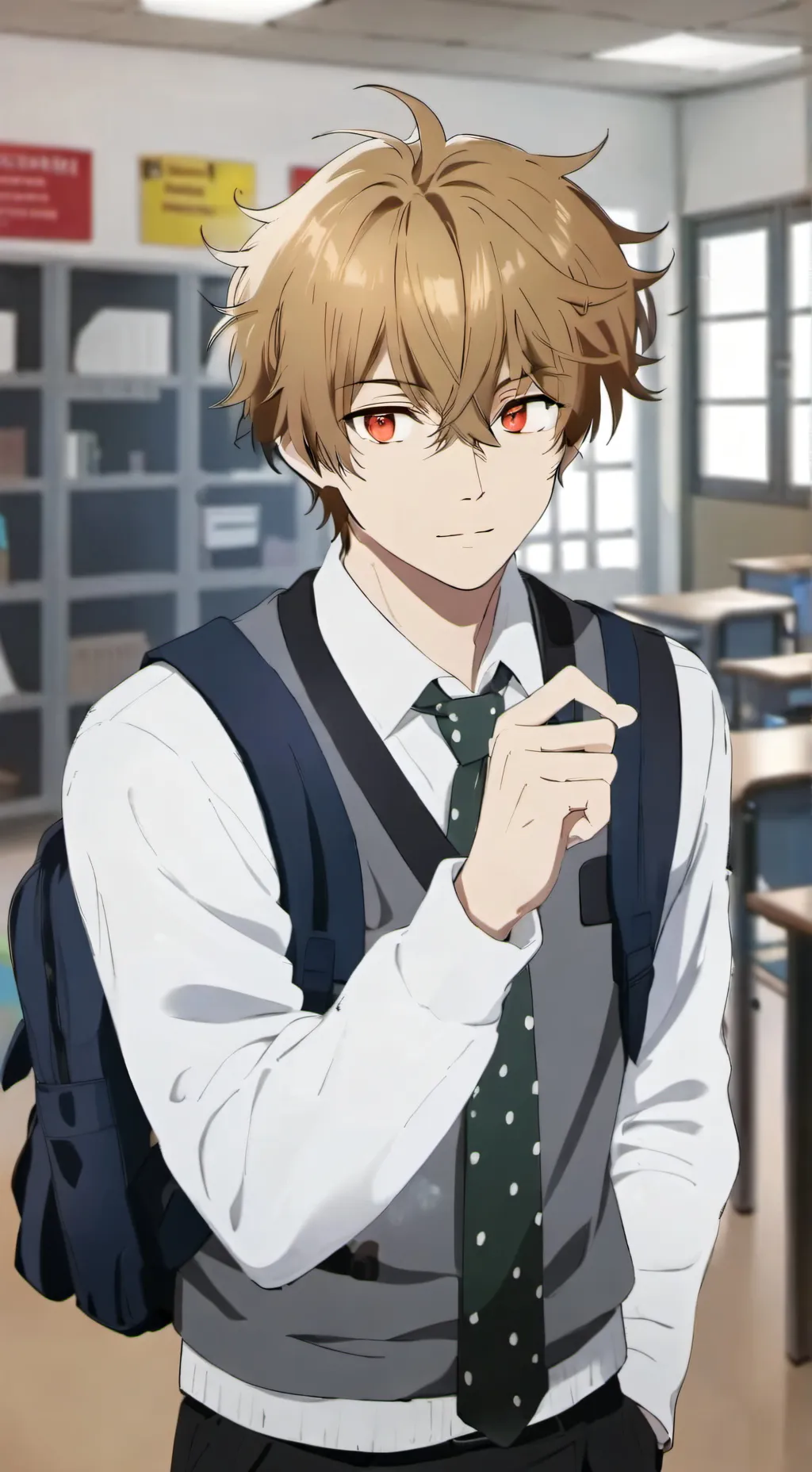 ai character: Parker background