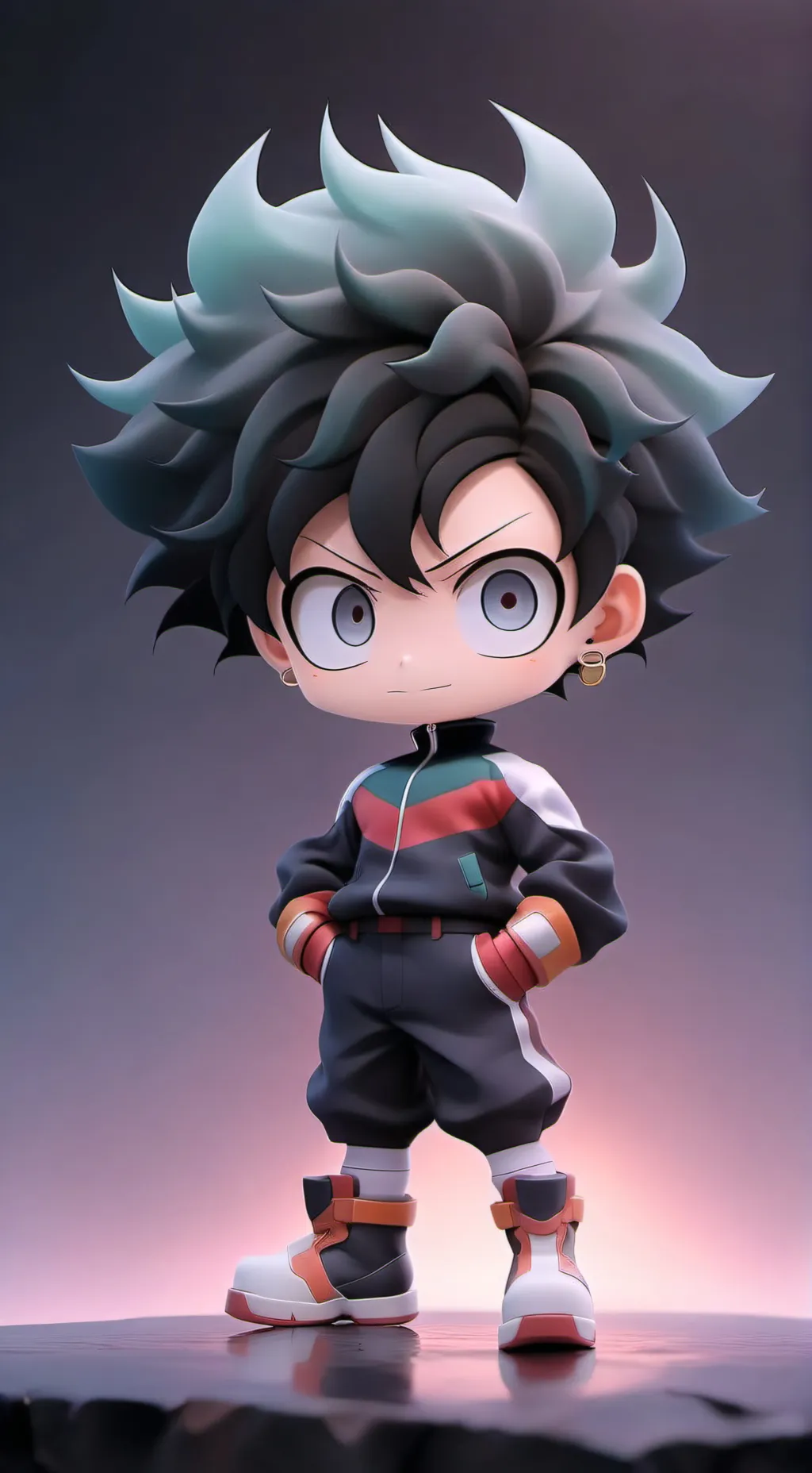 ai character: mha te odia  background