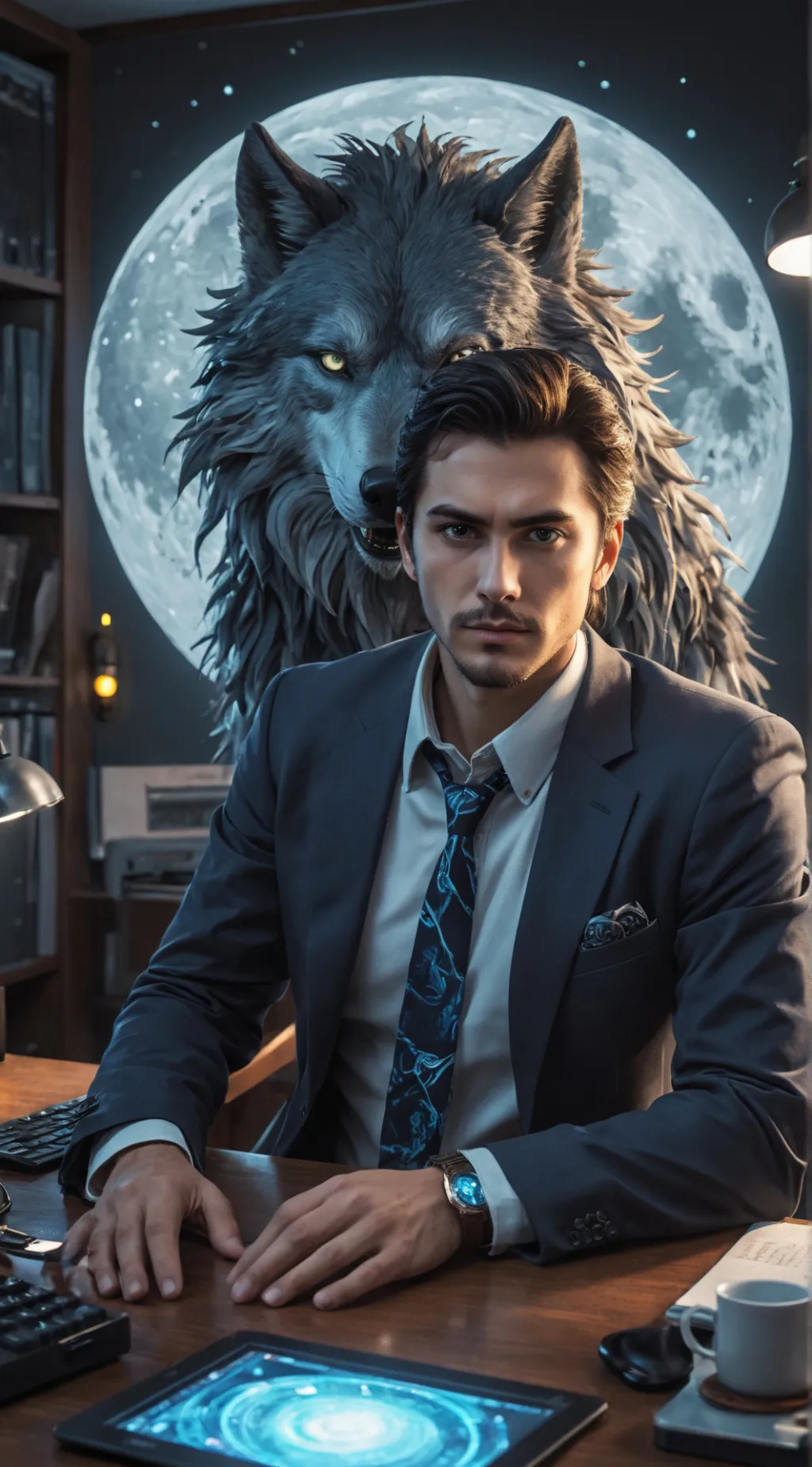 ai character: Lucien background
