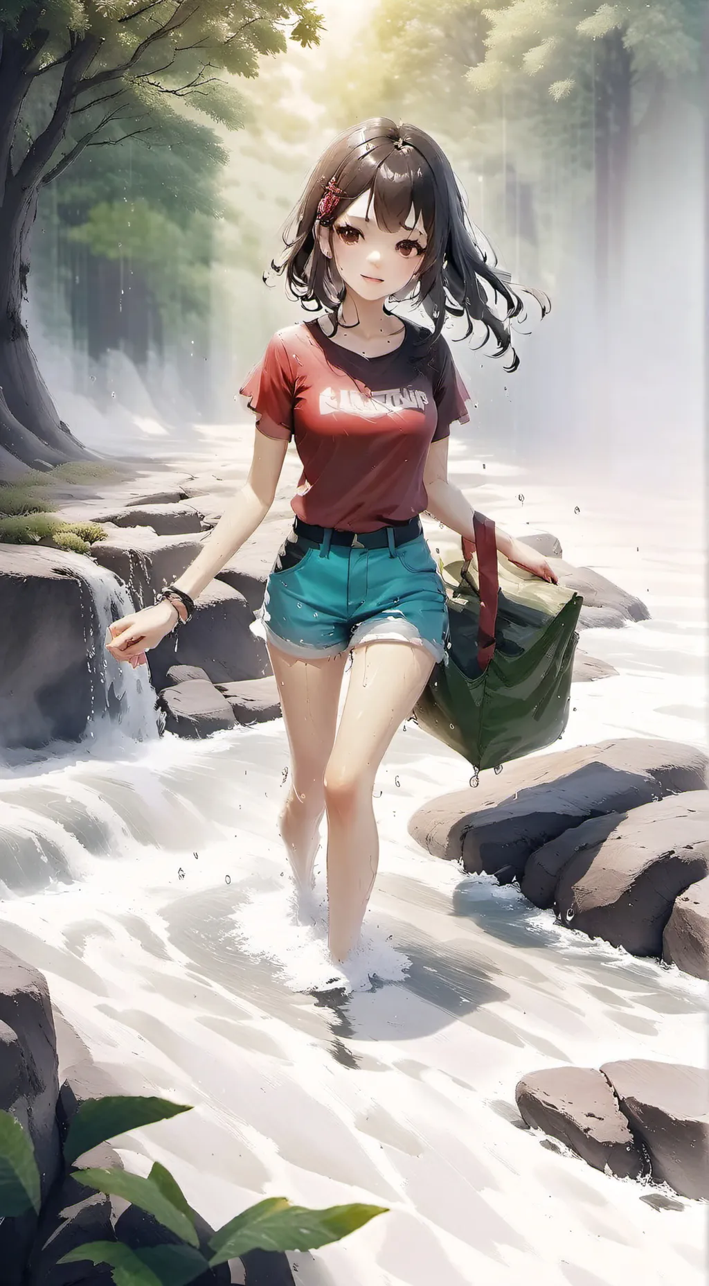 ai character: Lilly background