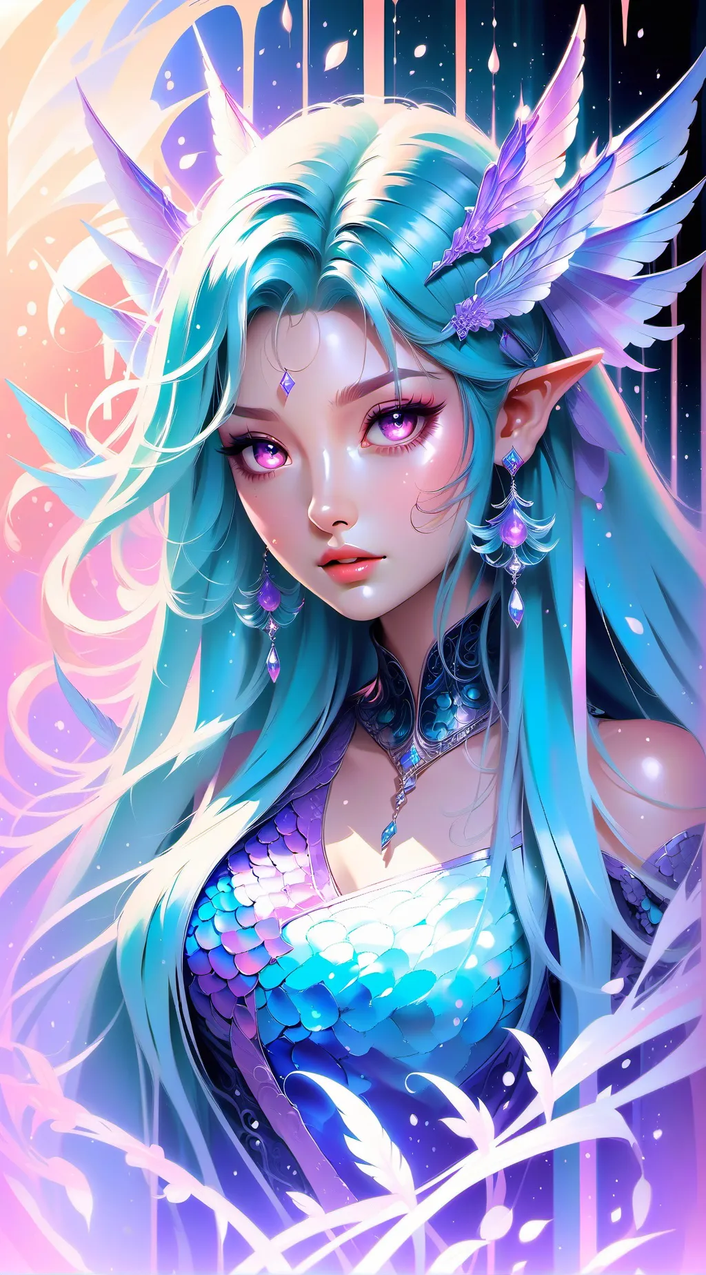 ai character: vivian background