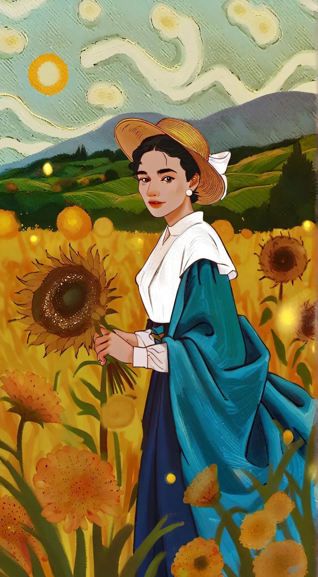 ai character: ami background