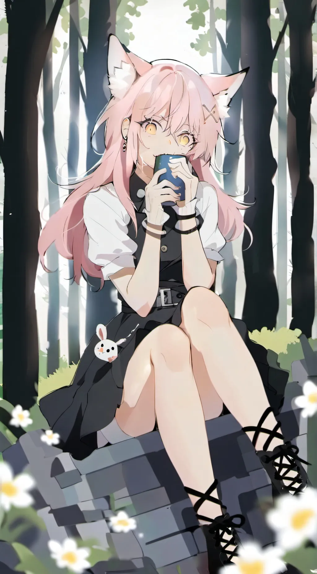 ai character: Филиция  background