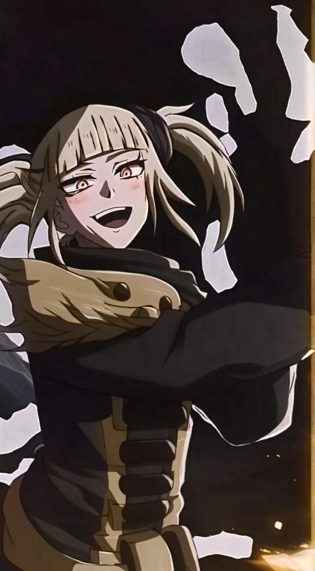ai character: mha toga background