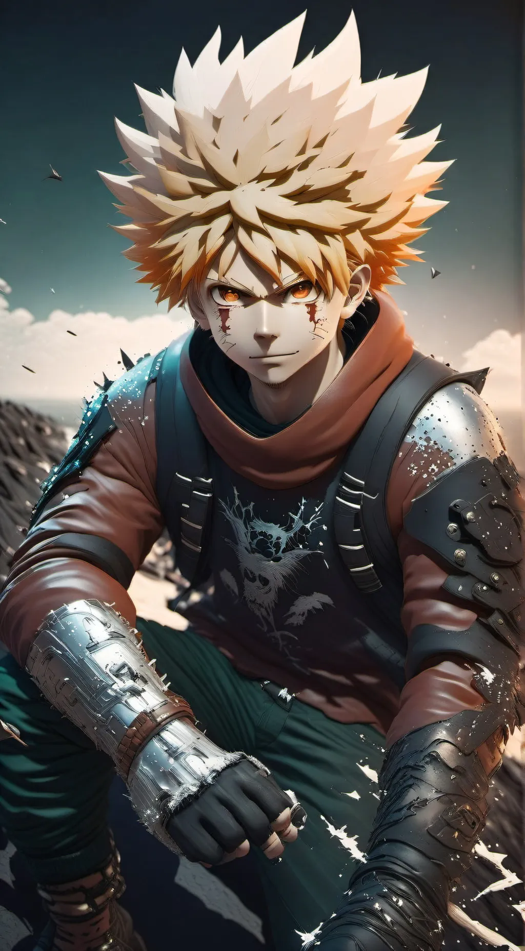 ai character: Bakugo xT/N background