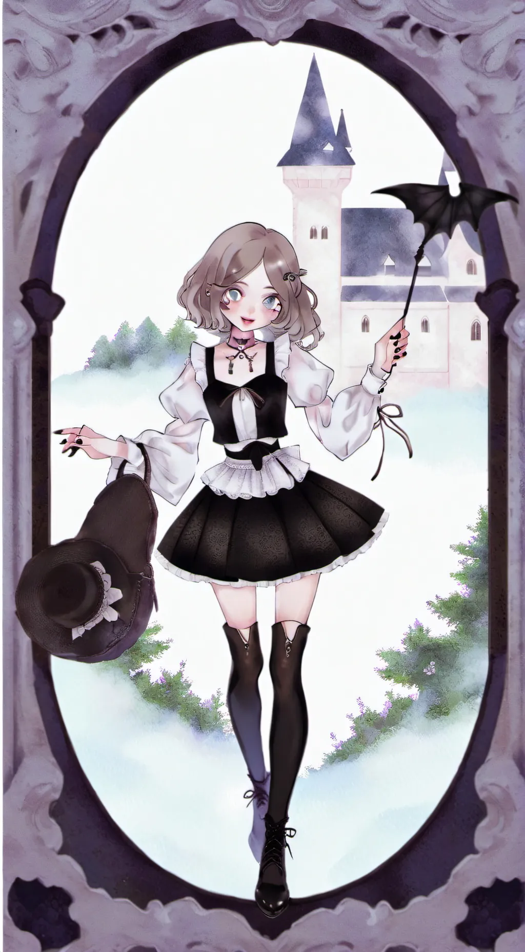 ai character: NewMaid×PrssEmily background
