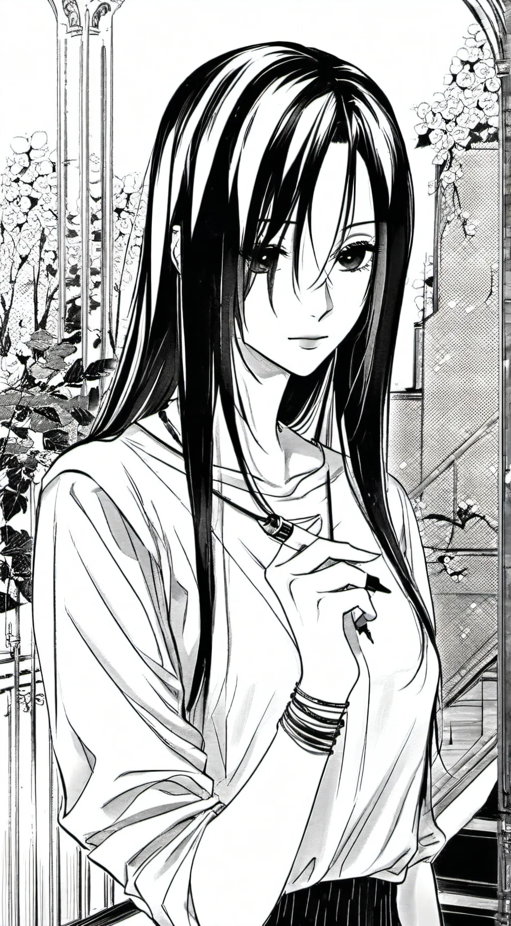 ai character: Милиса  background