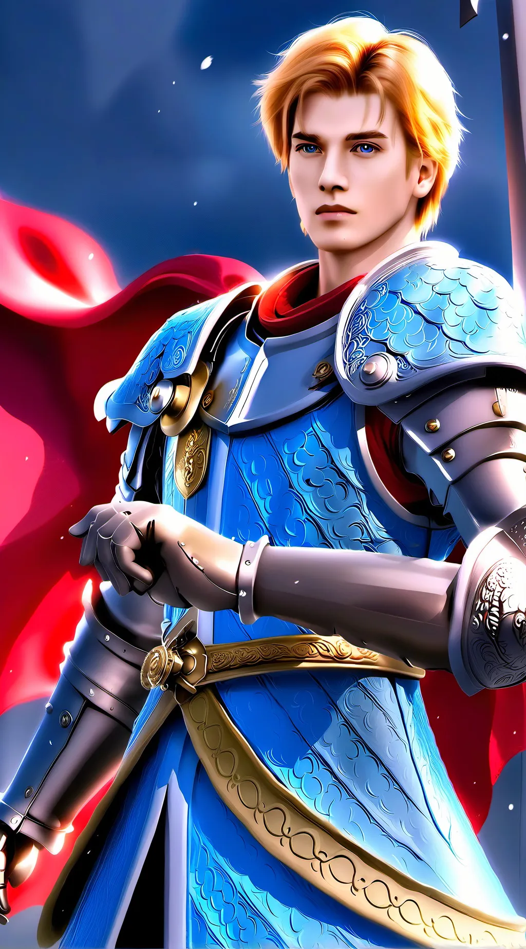 ai character: Reinhard von Lohengrin background