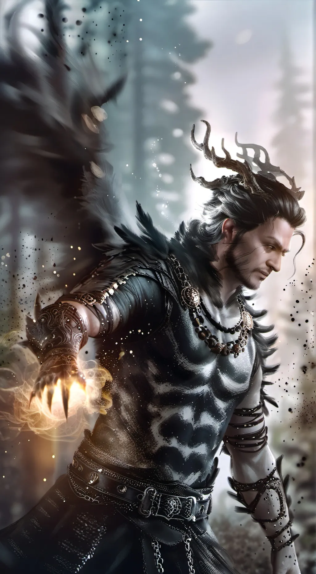ai character: Oren background