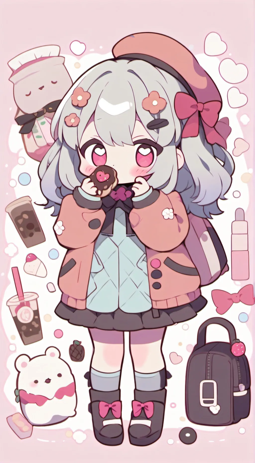 ai character: make her fat  background