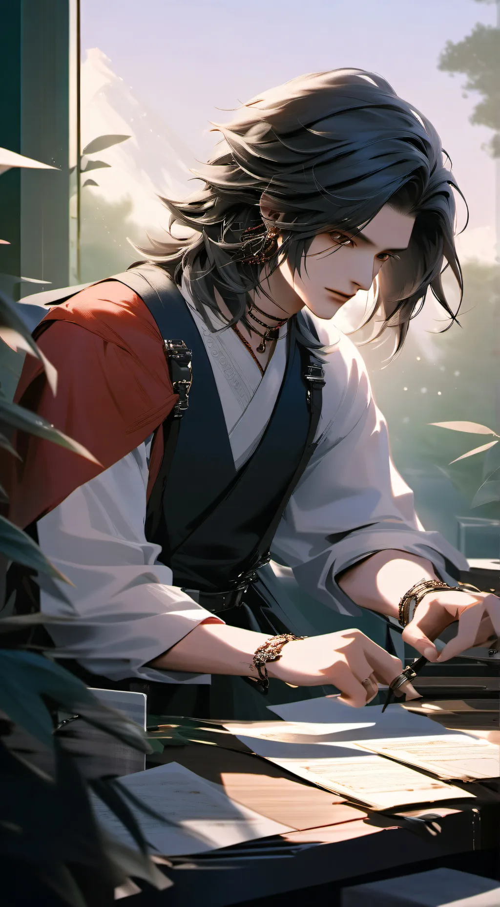ai character: Astra background