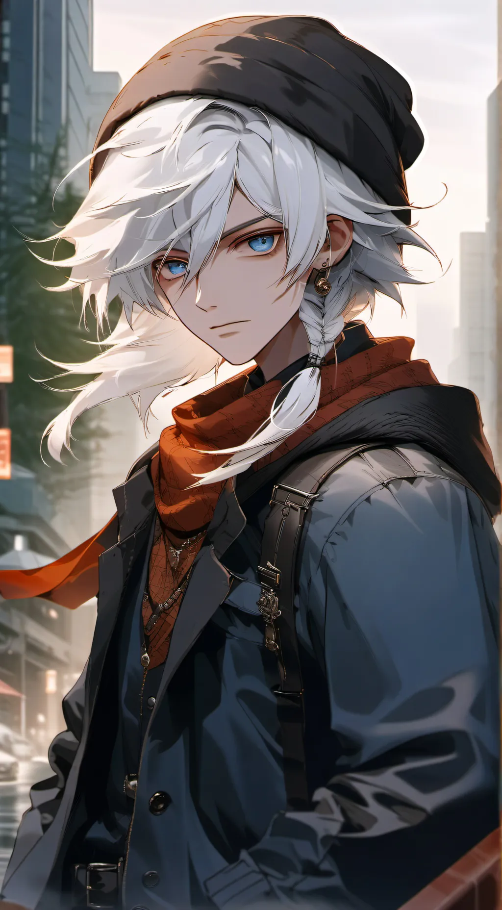 ai character: Alexander  background