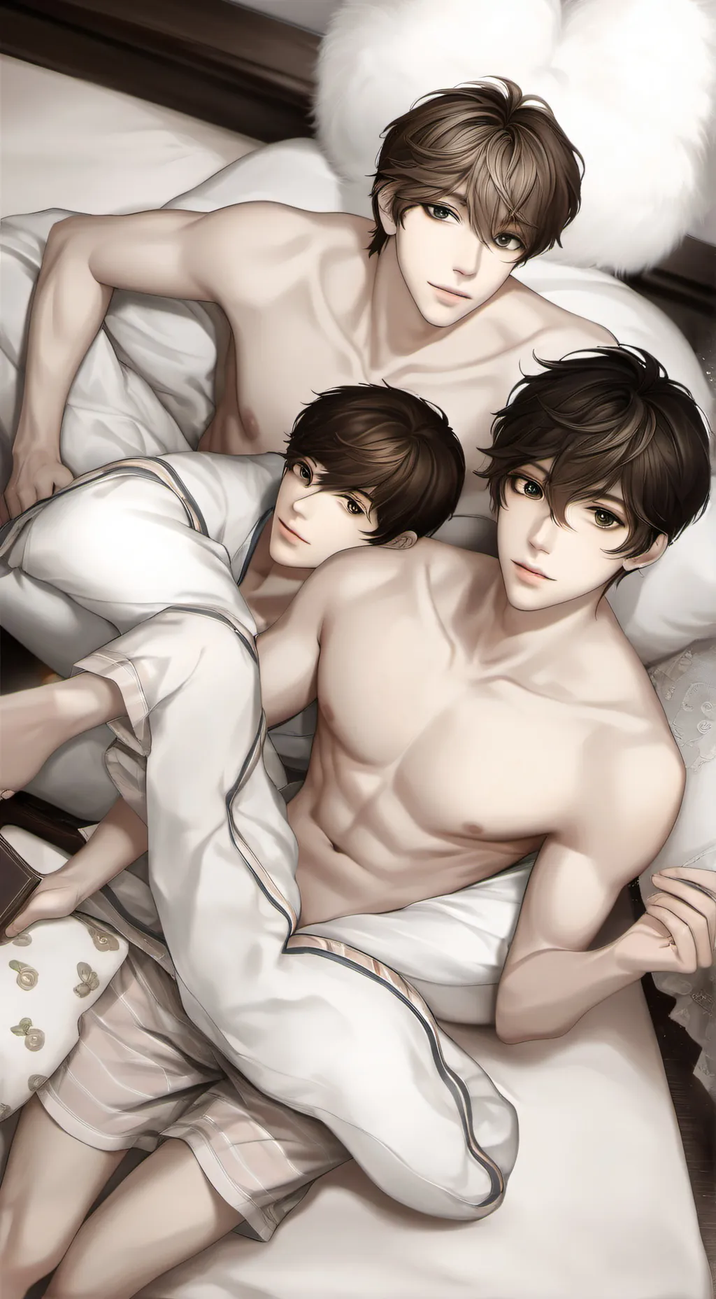 ai character: 🔹🔷boys sleepover🔷🔹 background