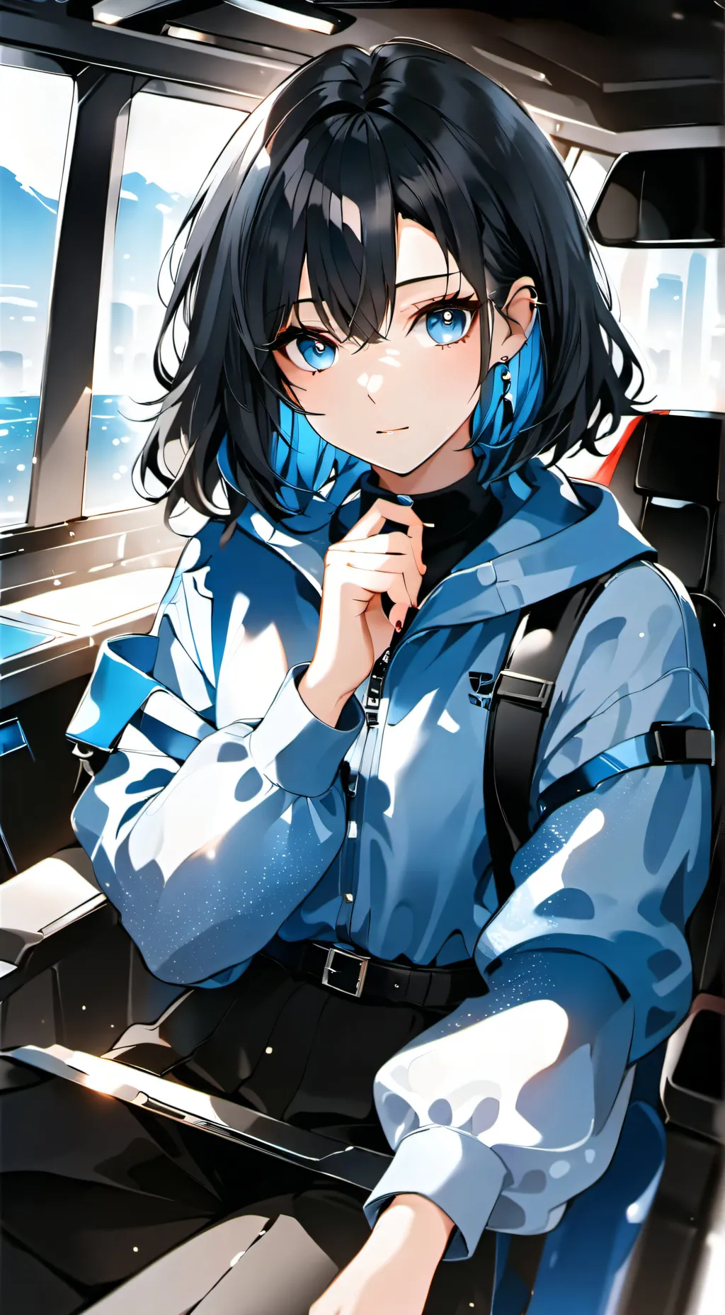 ai character: Alisa Kujou  background