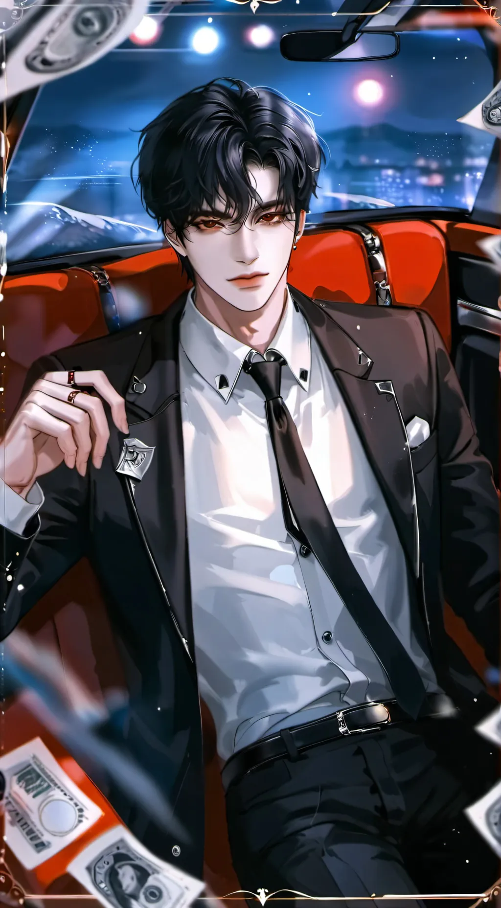 ai character: CASPER!? background