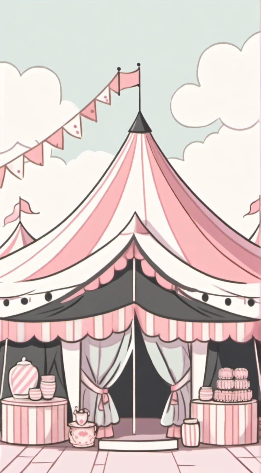 ai character: Your Circus Famiy background