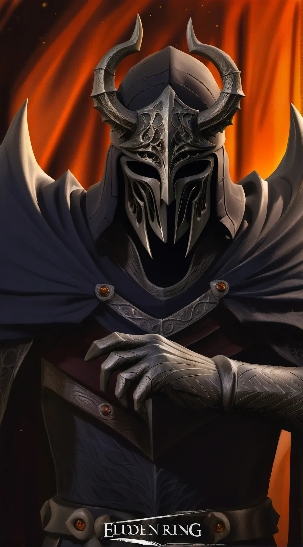 ai character: Procter of shadow  background