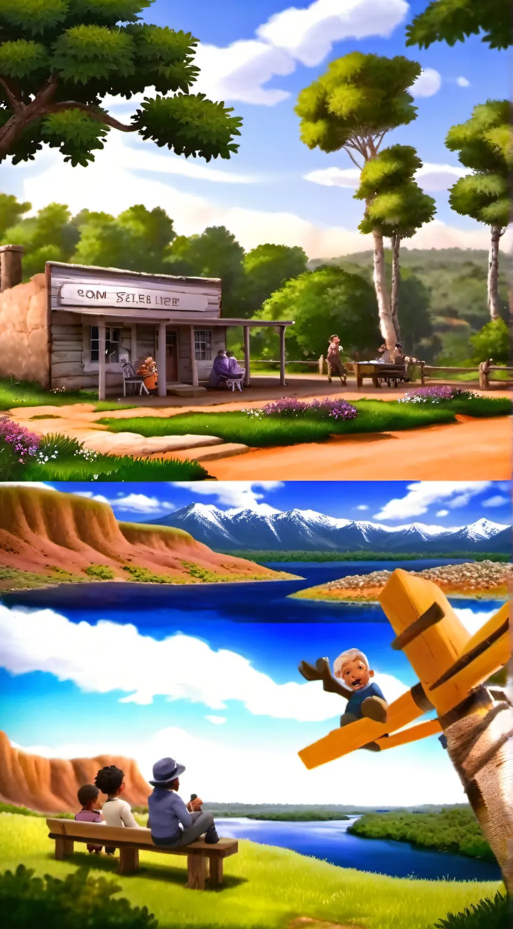 ai character: 🎀School Camp!!!🎀 background