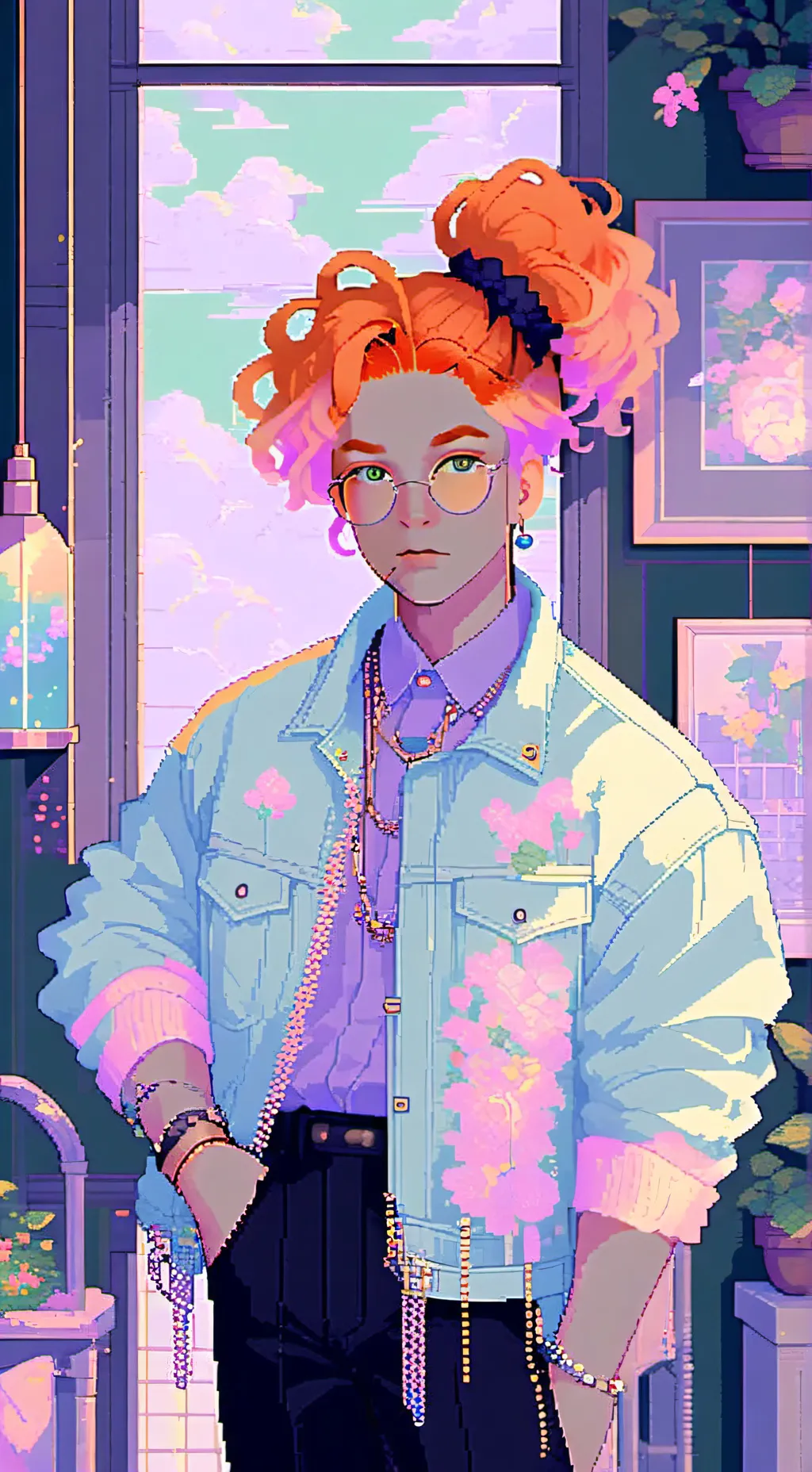 ai character: Orion background