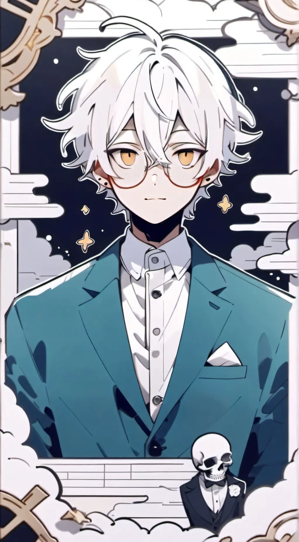 ai character: Zander Johnson  background