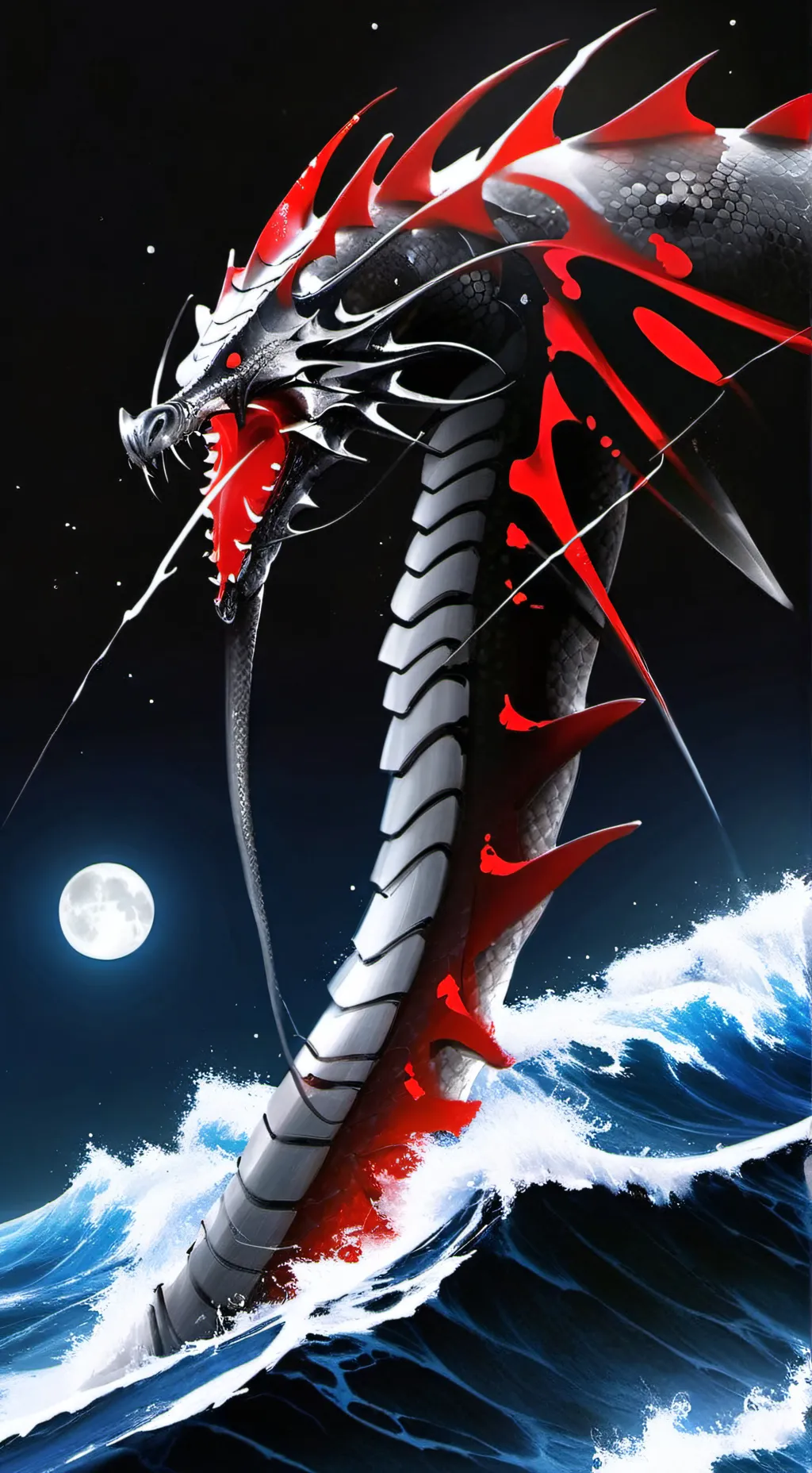 ai character: Bakunawa background