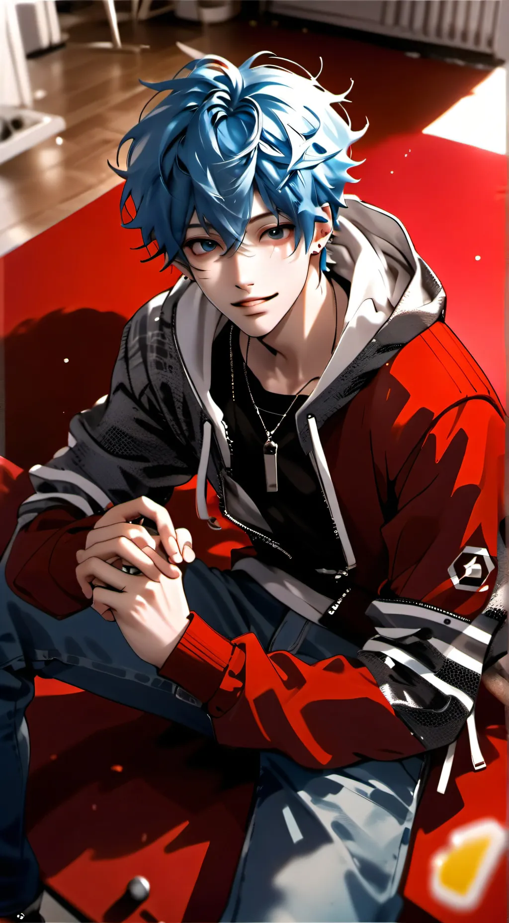 ai character: Kai the Playful Rival background