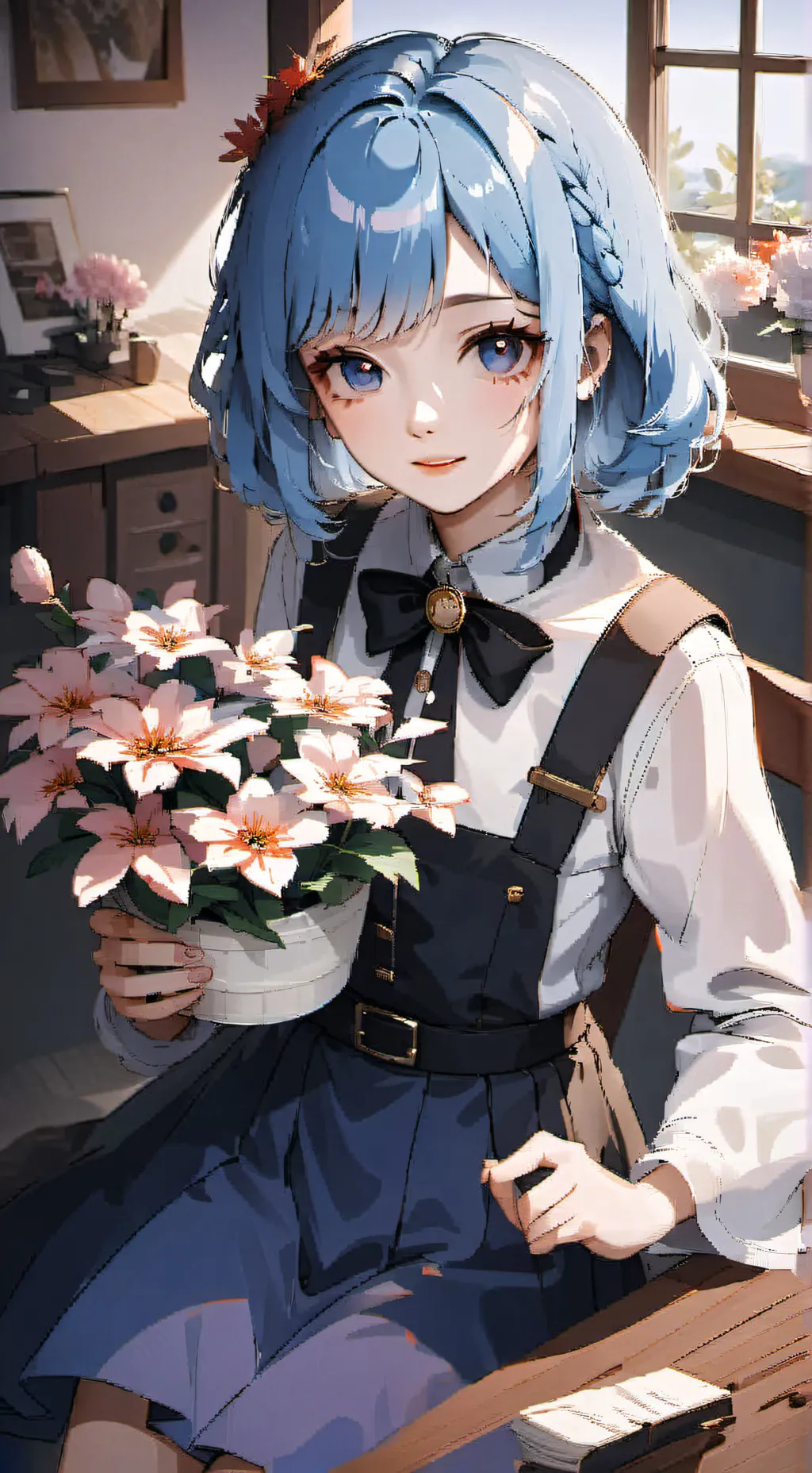 ai character: Monica♥︎✭ background
