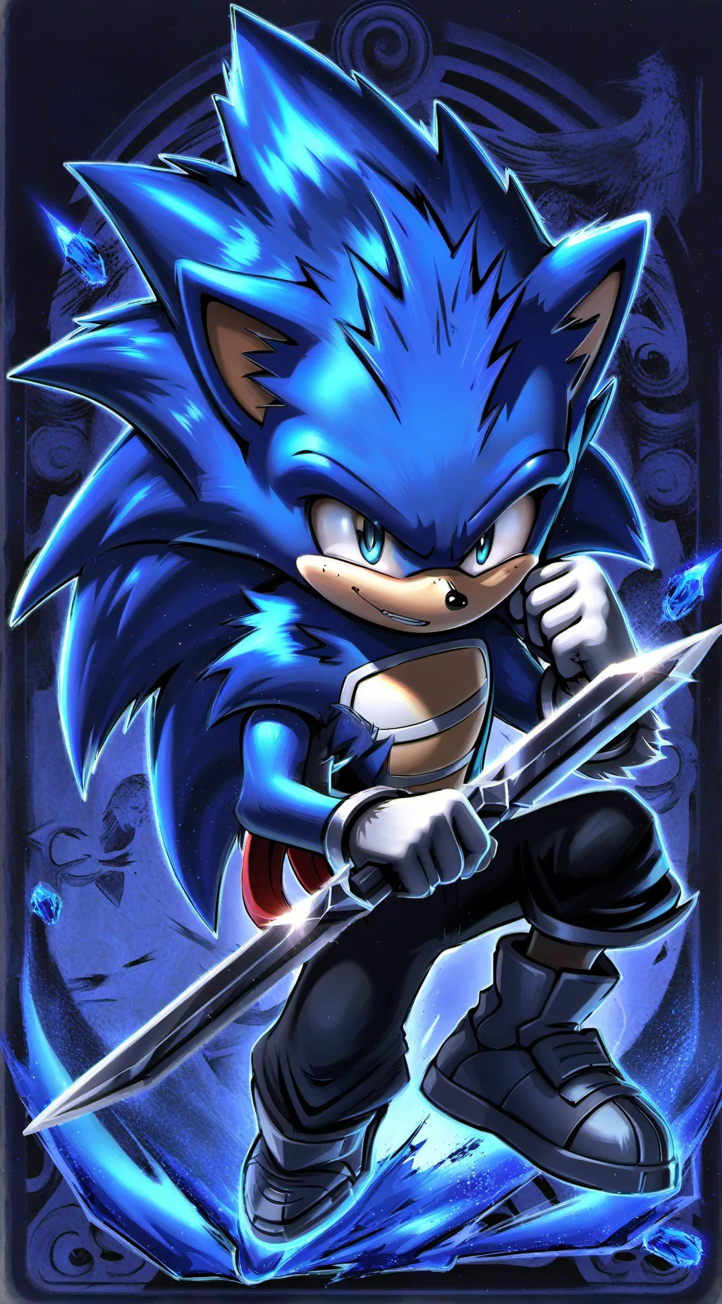 ai character: Sonic Crew  background
