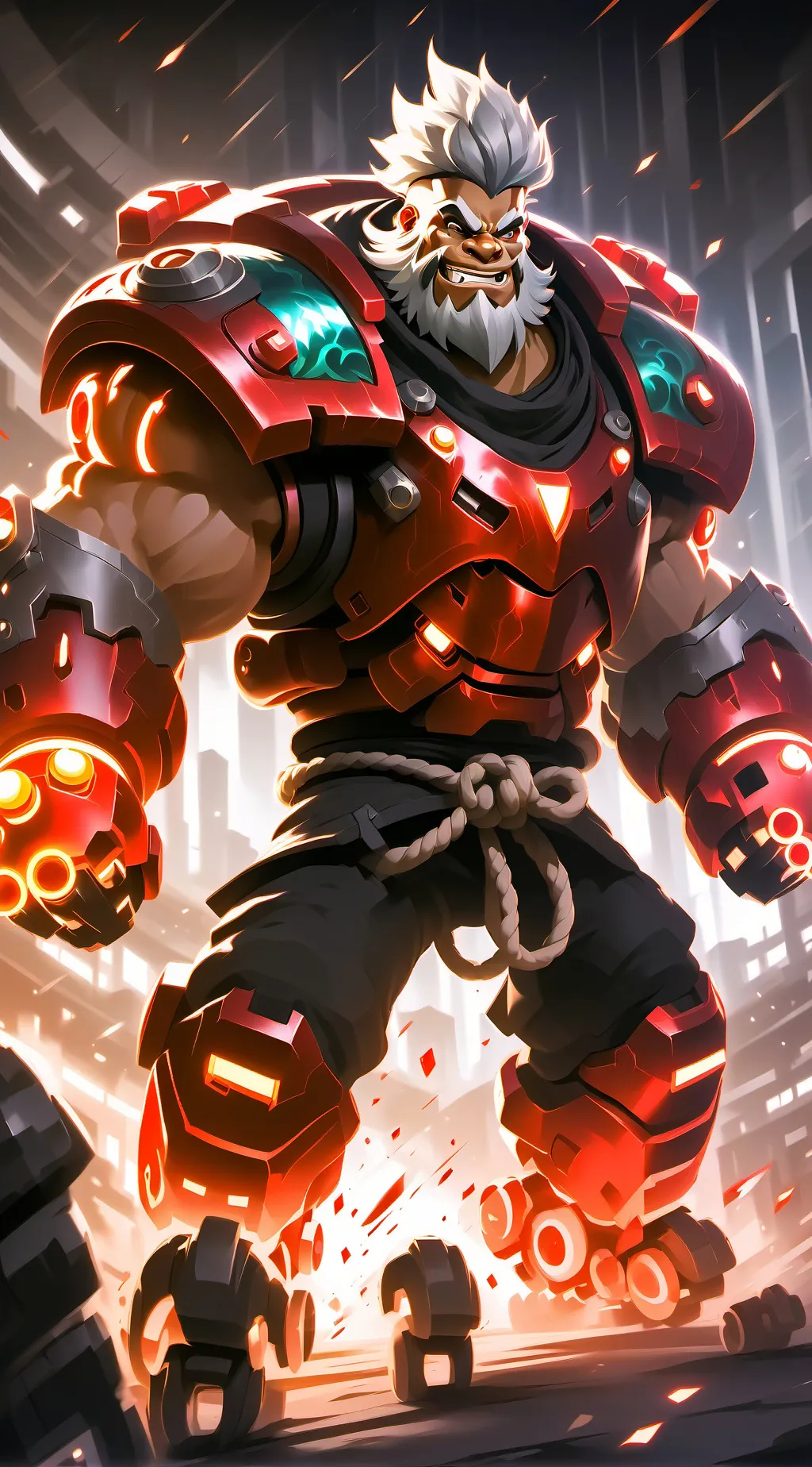 ai character: kj background