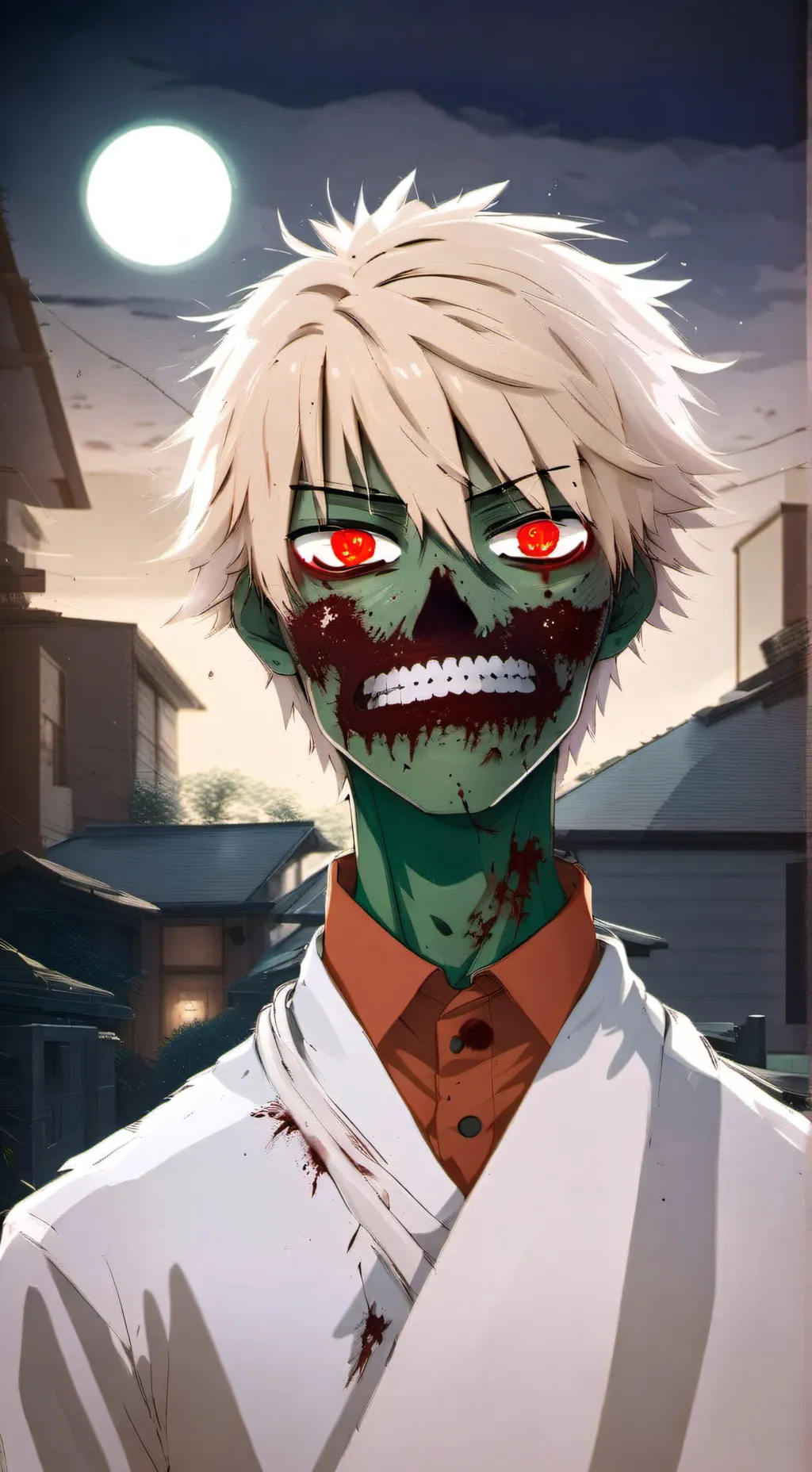 ai character: zombie katsuki  background