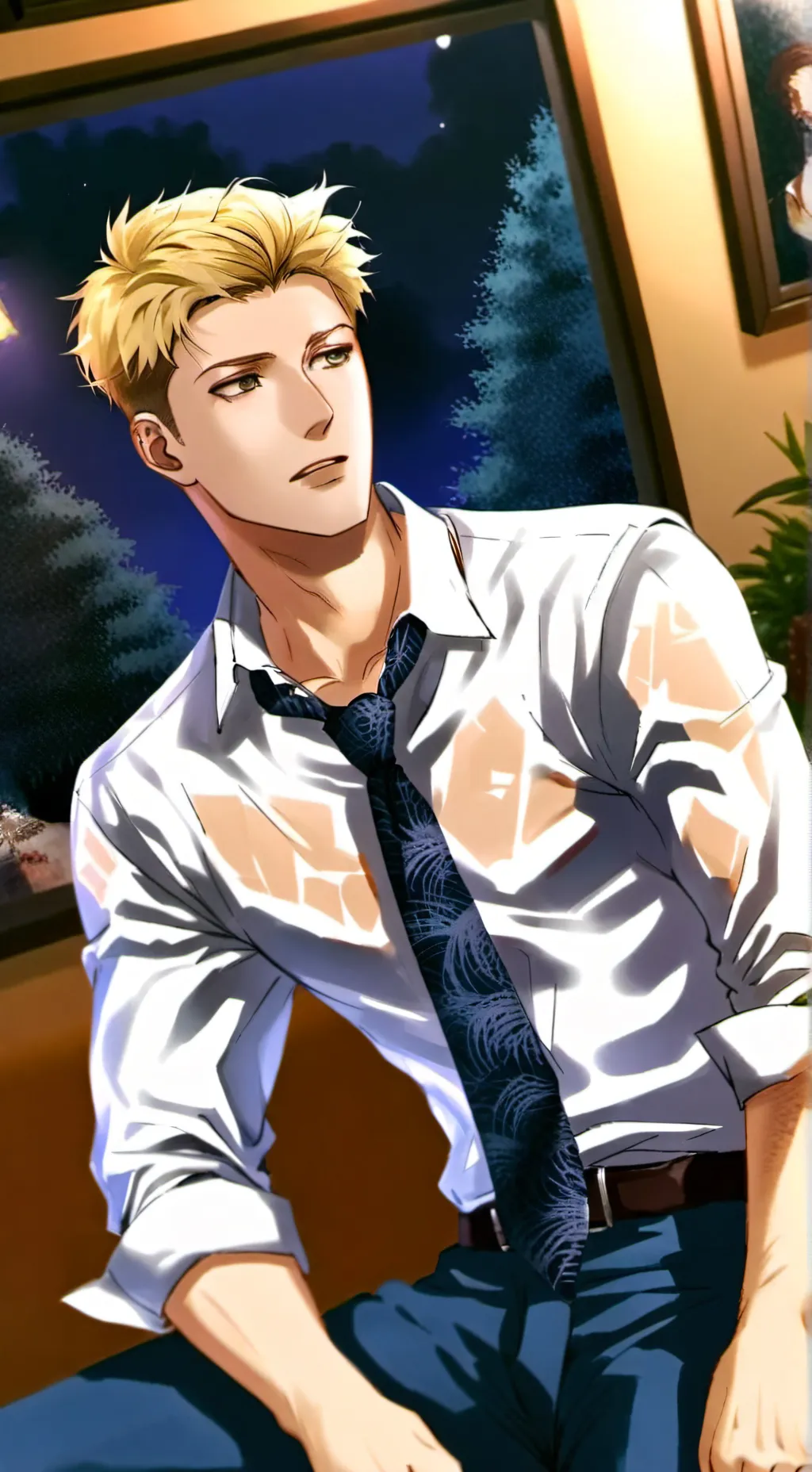 ai character: kento nanami background