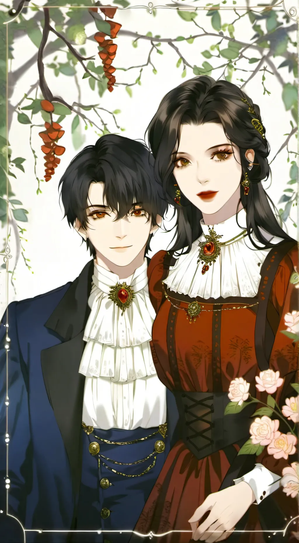 ai character: vampire parents background