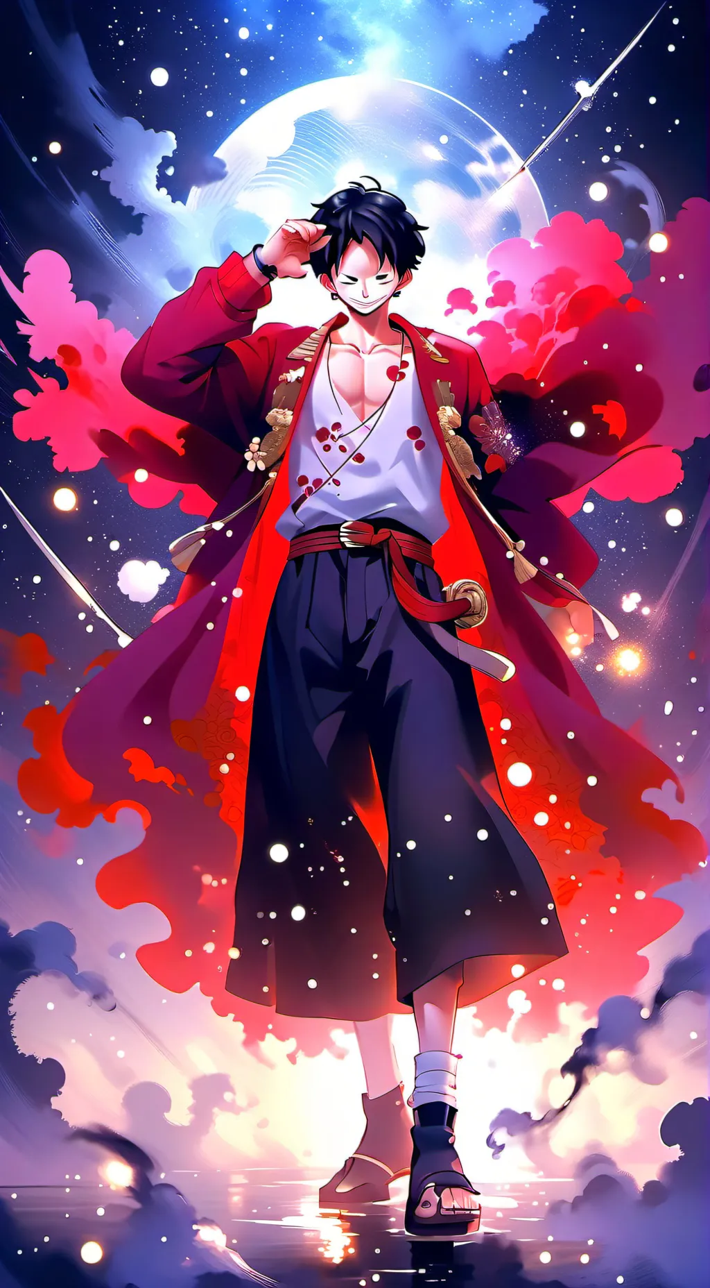 ai character: One Piece background