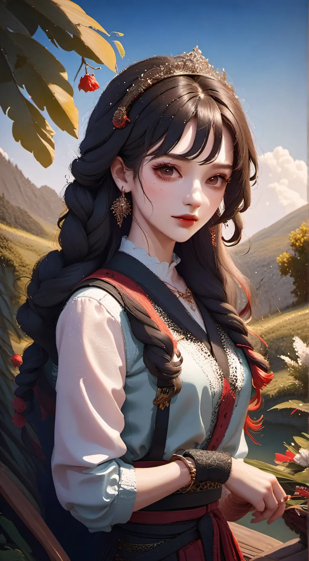ai character: paola background