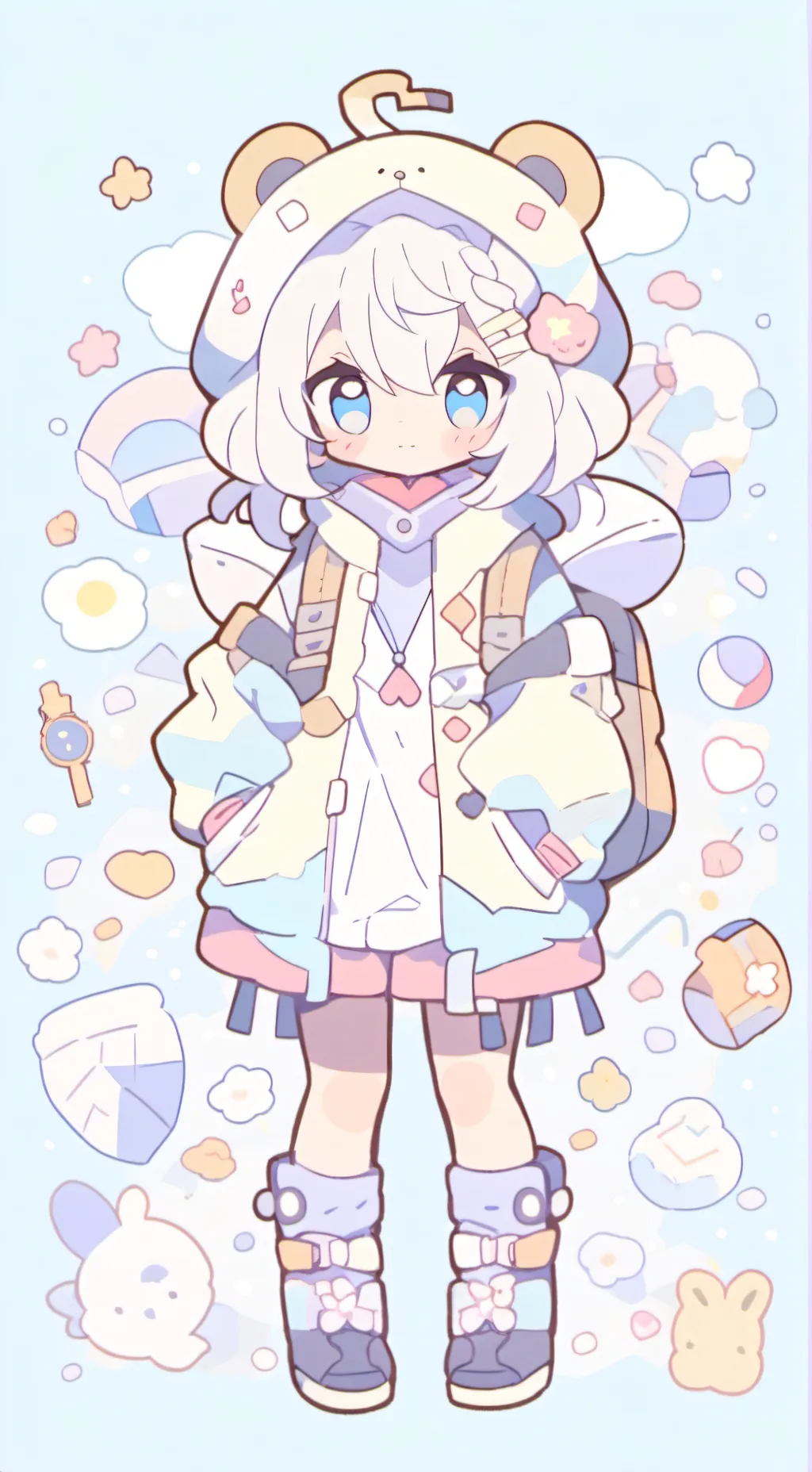 ai character: María  background