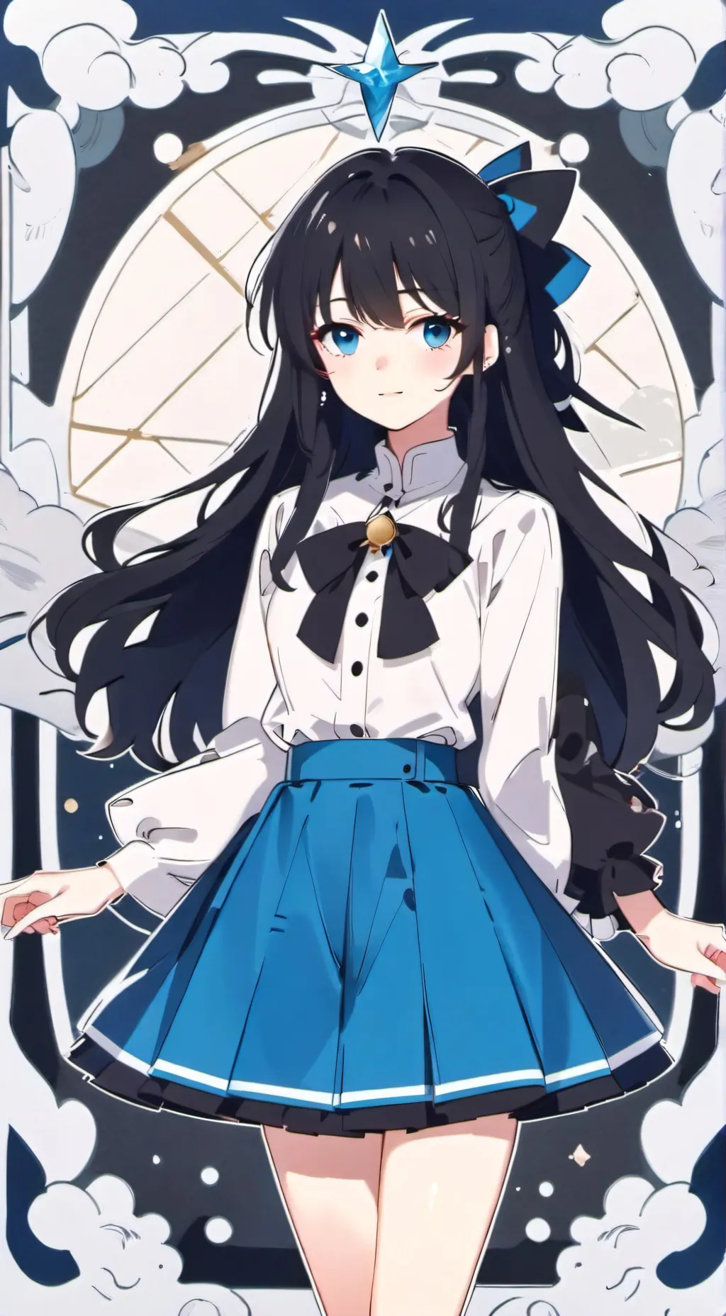 ai character: komi cant speak background