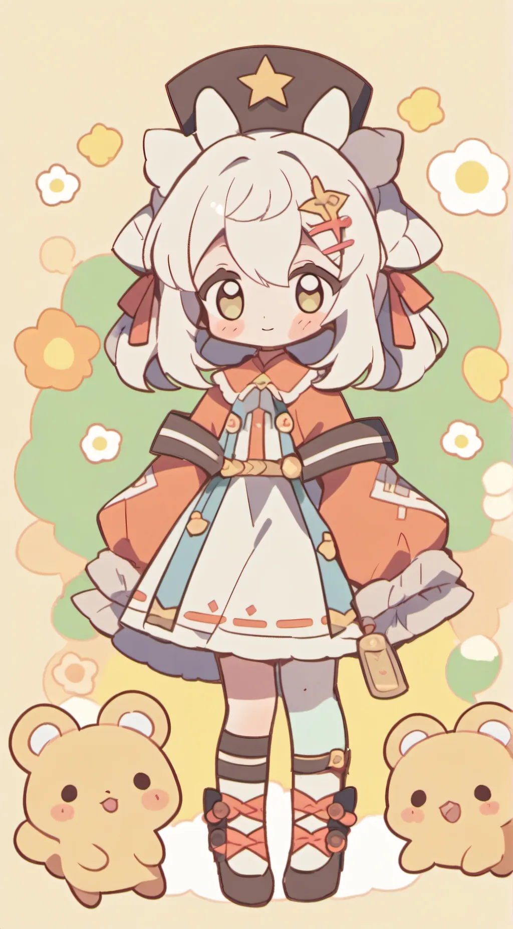 ai character: Baby Nevaeh background
