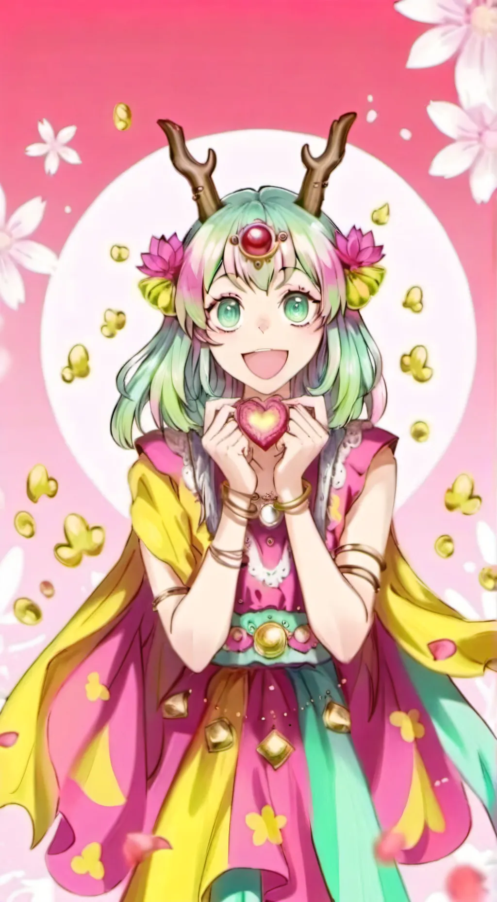 ai character: muerte de mitsuri  background