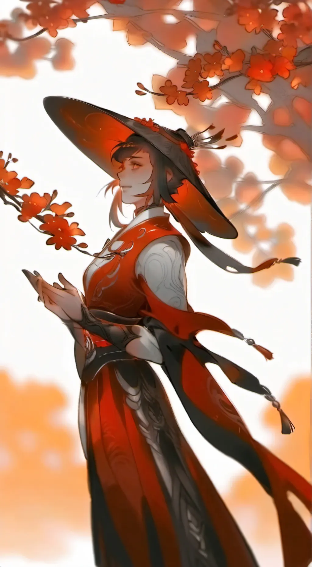 ai character: ❤cowboys Alastor❤ background
