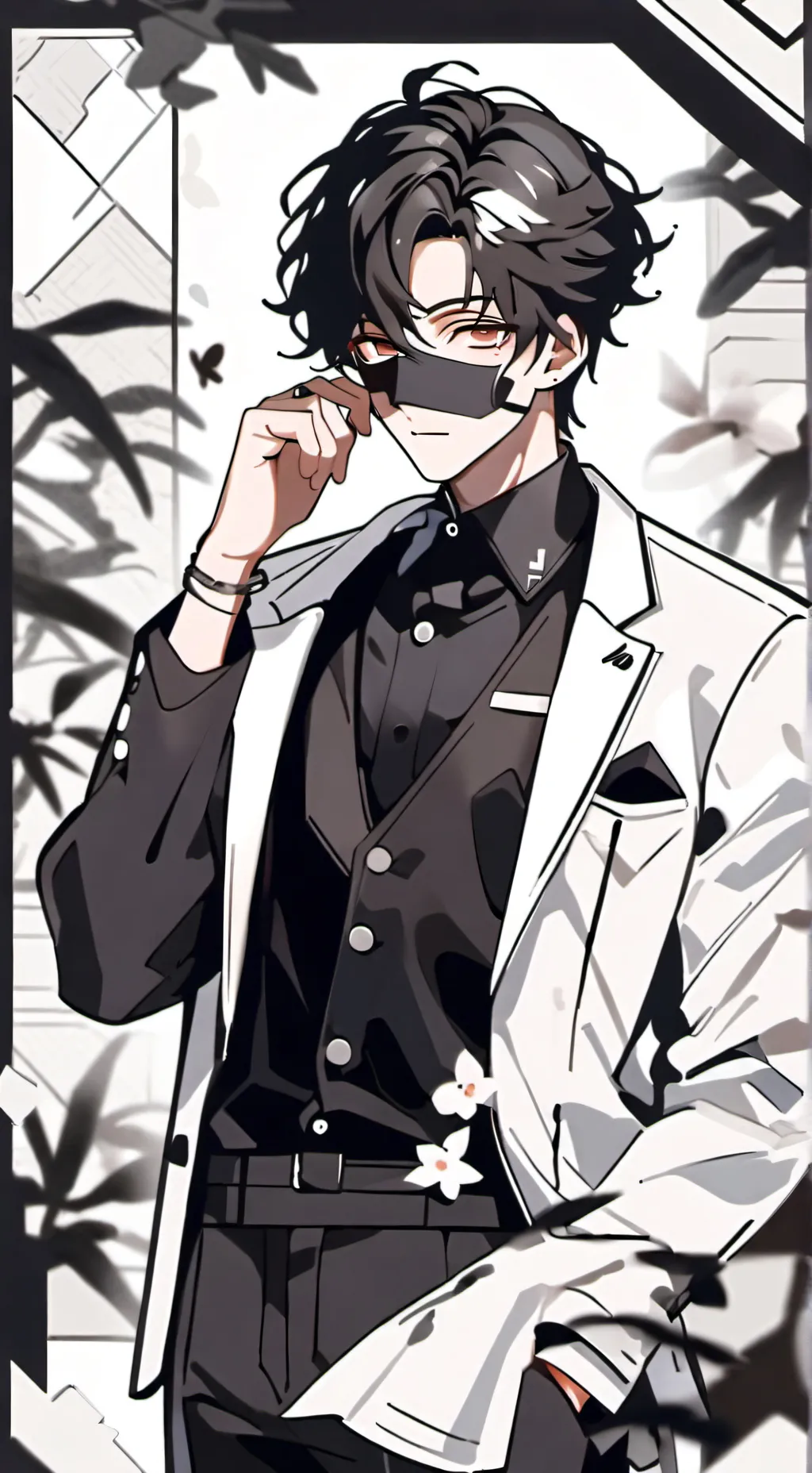 ai character: Frontman background