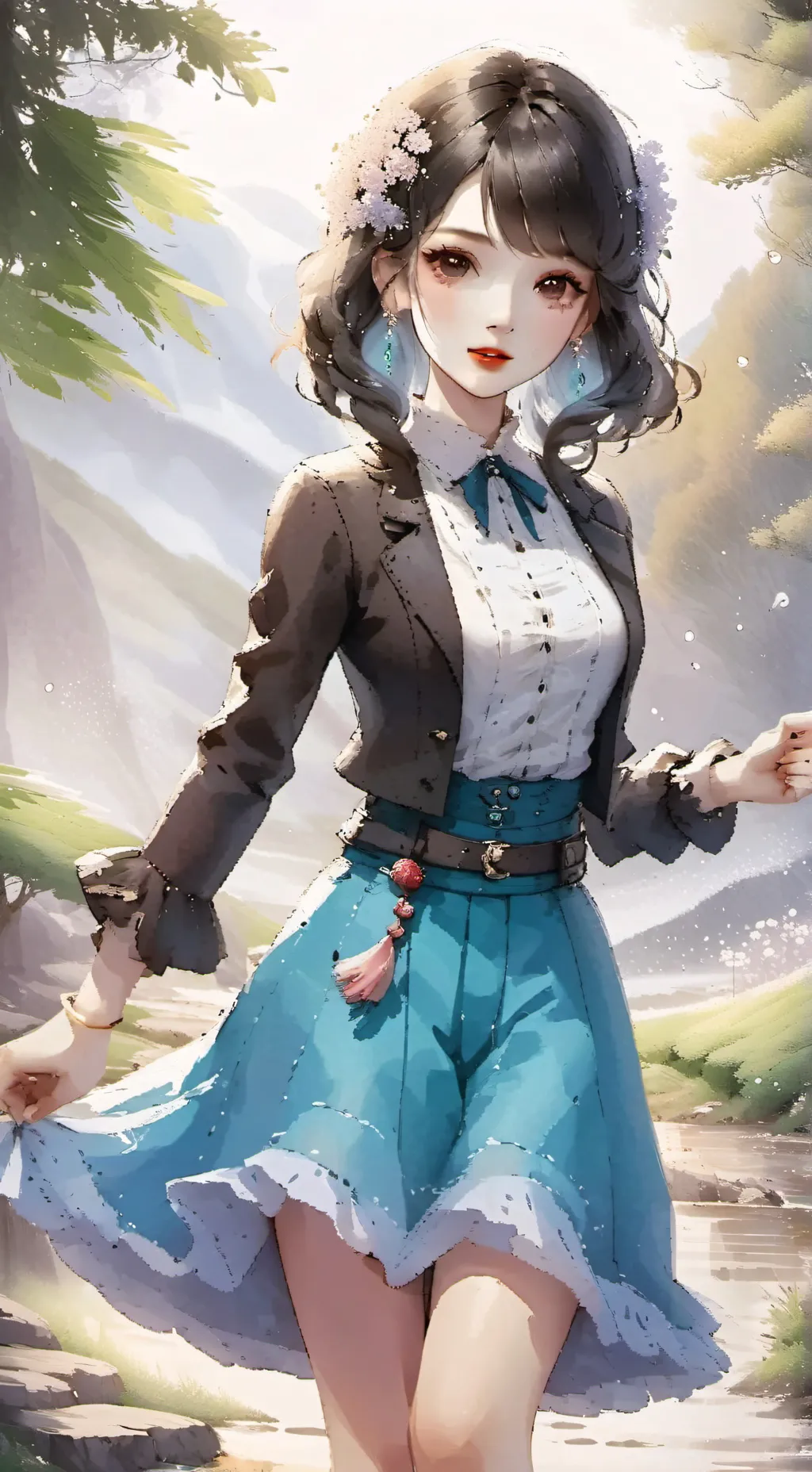 ai character: Kira background