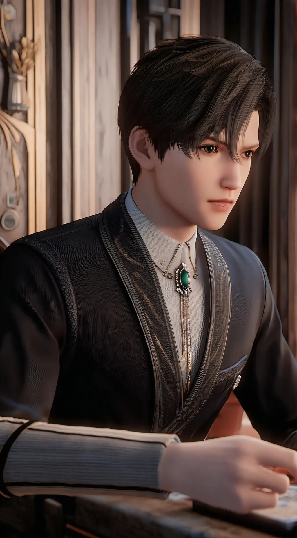 ai character: Noah background