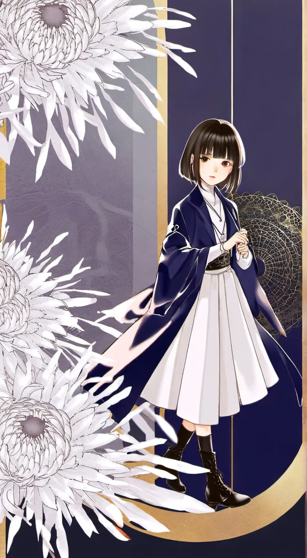ai character: Миён background