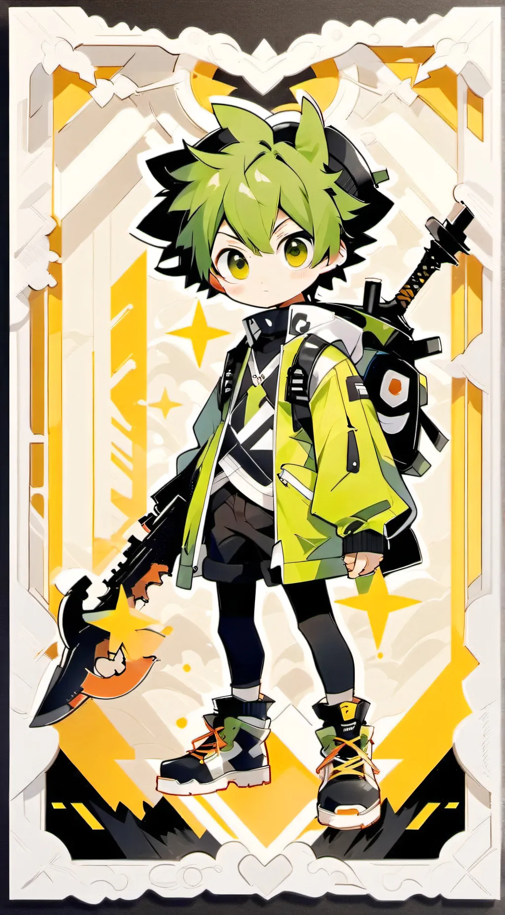 ai character: Mha love potion  background